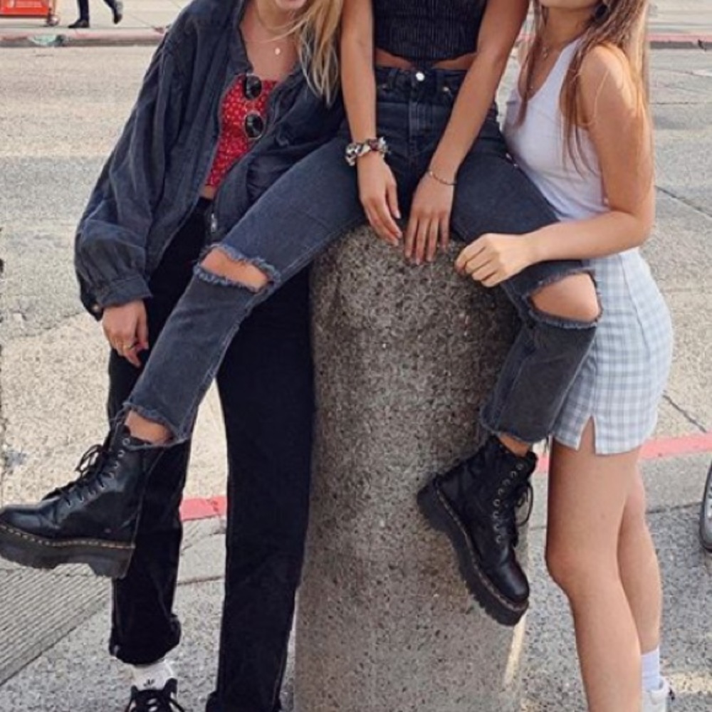 TOPSHOP STRAIGHT JEANS